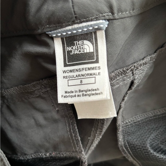 The North Face Paramount Valley Convertible Pants Women's Sz 8  Gray Zip Off - Picture 8 of 8